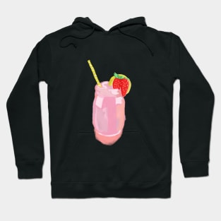 Strawberry Lemon Summer Drink Hoodie